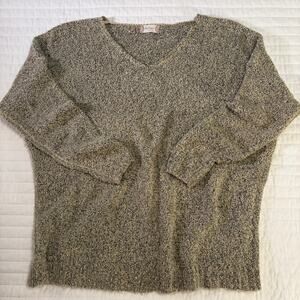 Altar'd State Women's Cotton Blend Marled Sweater, size S/M